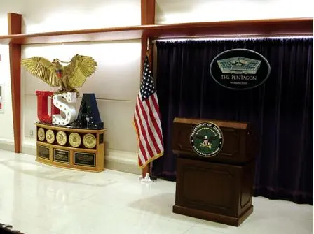 Enduring Freedom Tribute Lands In Pentagon